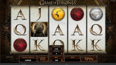 Thrones game ways slot screen4 play review