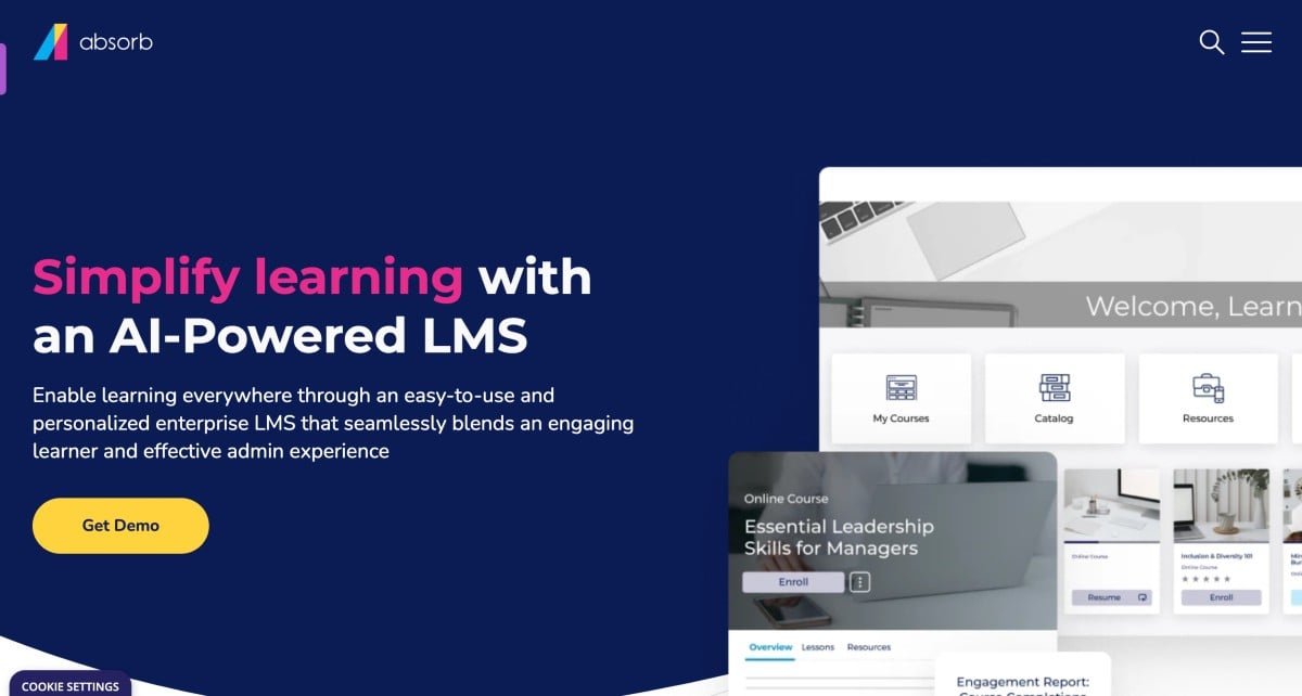 Absorb lms software learning management category top
