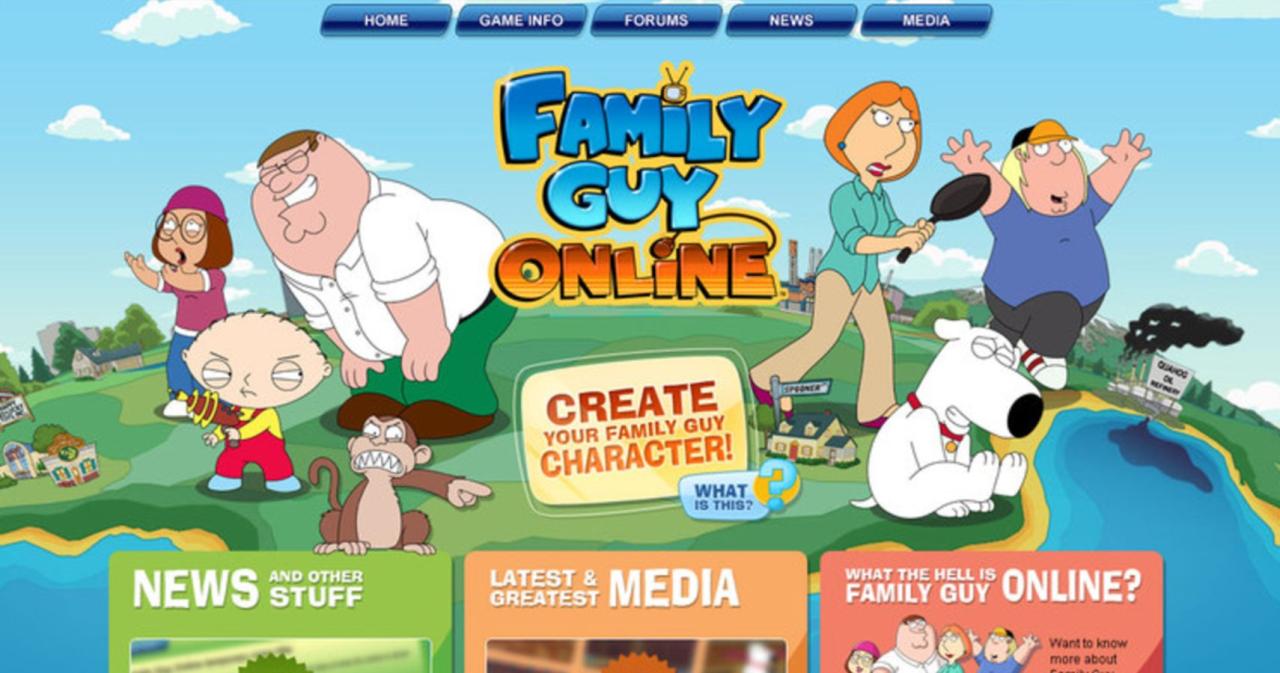 Family guy game online