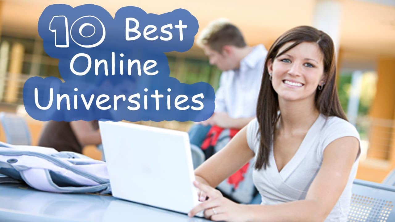 Universities with online learning