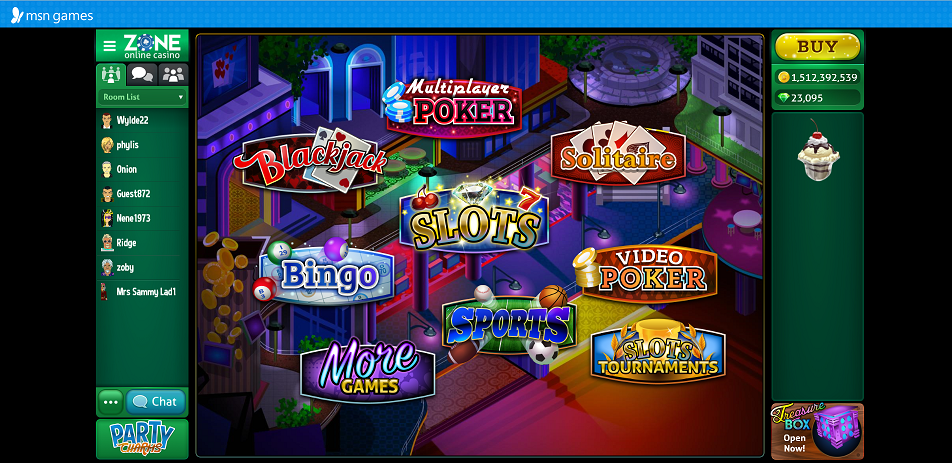 Zone online casino msn games