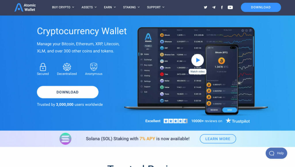 Best crypto wallet for stake.us