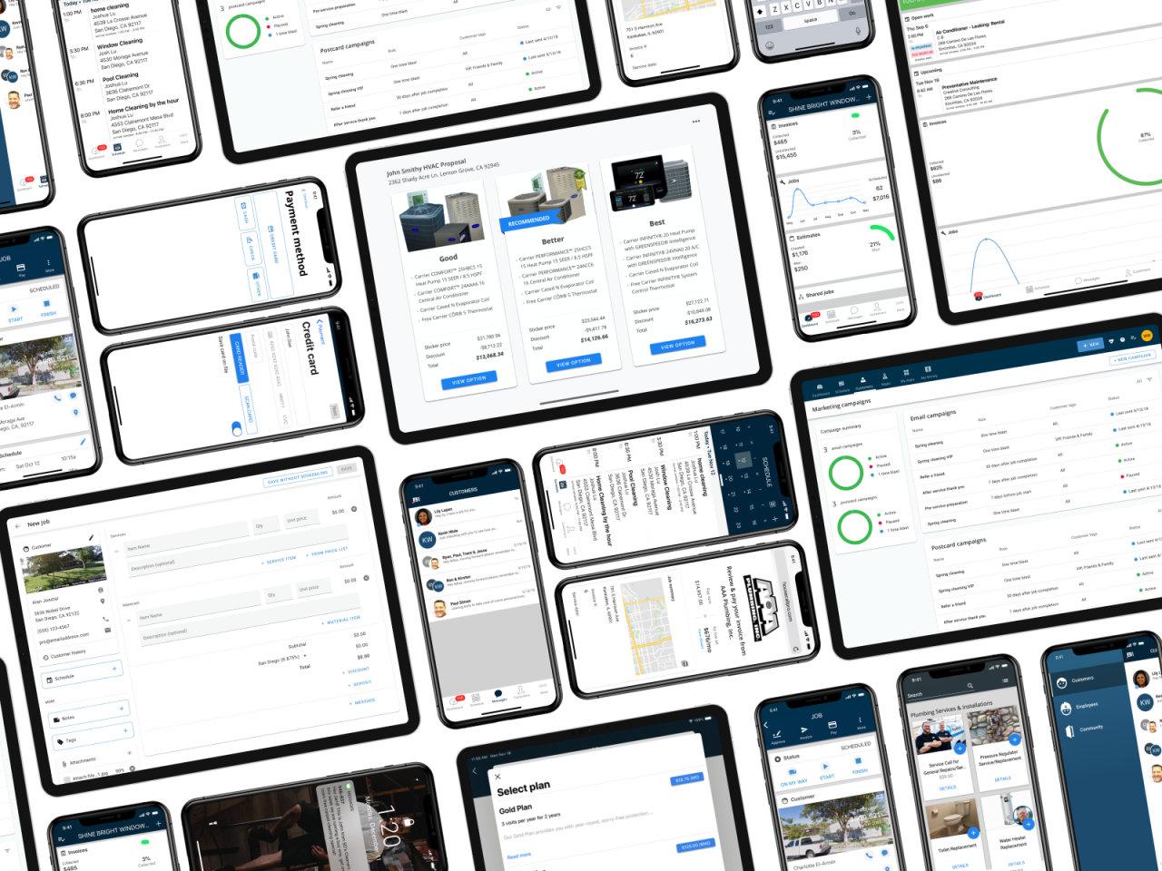 Housecall pro online booking