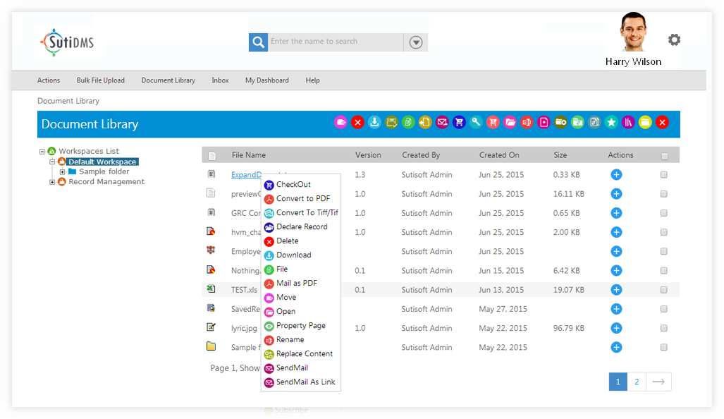 Electronic document storage solutions
