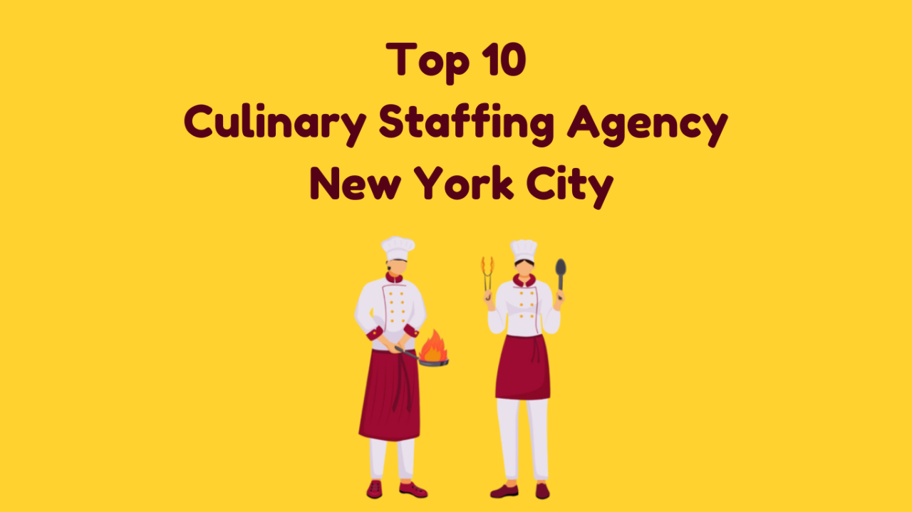 Culinary staffing service