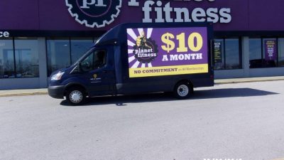 Planet fitness billboards