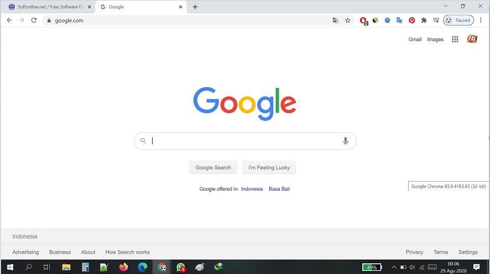 Google chrome for computer