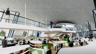 Inside real estate headquarters exploring translation dynamics