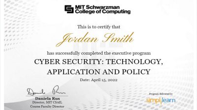 Mit cybersecurity course