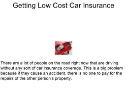 Get Lower Car Insurance Now