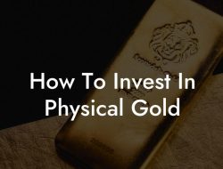 Where to Buy Physical Gold for Investment