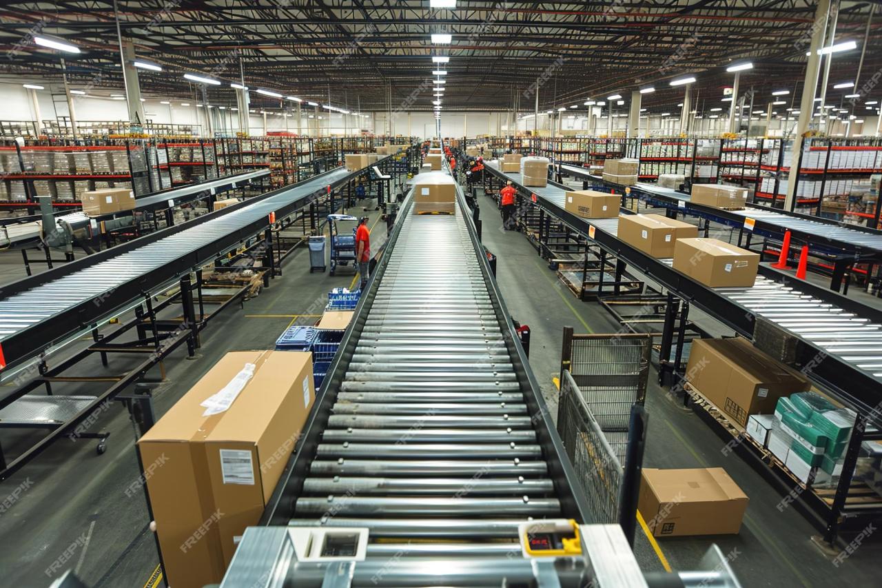 Temporary storage fulfillment center