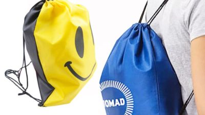 Promotional Drawstring Bags with Logo Your Brands New Staple