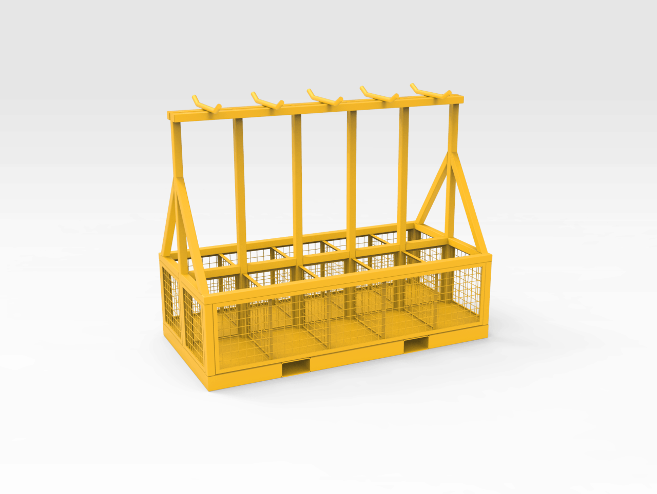 Lifting Chain Storage Rack - Bend-tech Group