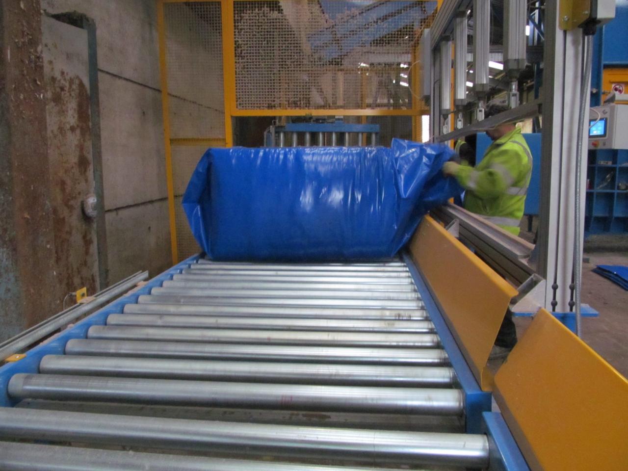 BIG BAG BALER FOR SHREDDED WASTE - Ken Mills Engineering Ltd