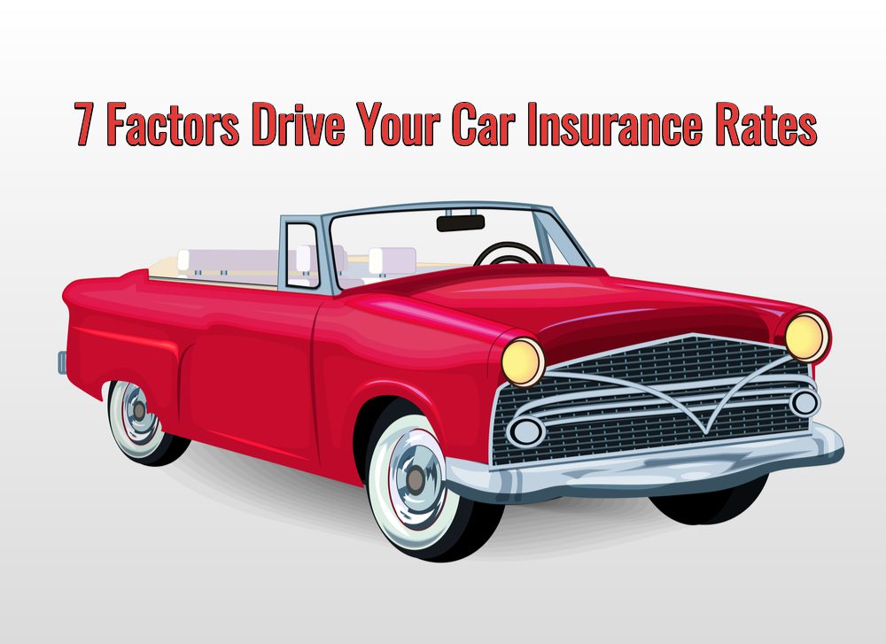 7 Factors Drive Your Car Insurance Rates - Crixeo
