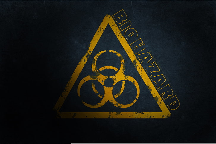 HD wallpaper: BIohazard logo, sign biological hazard, danger sign ... HD wallpaper: BIohazard logo, sign biological hazard, danger sign ...