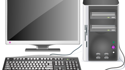 Computer Desktop Workstation · Free vector graphic on Pixabay