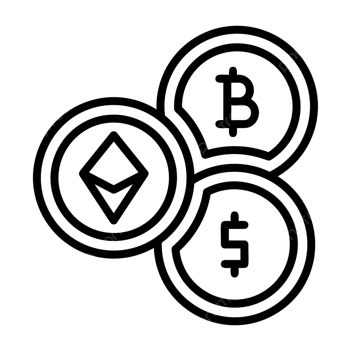 Cryptocurrency Exchange App 3d Illustration 13391043 PNG