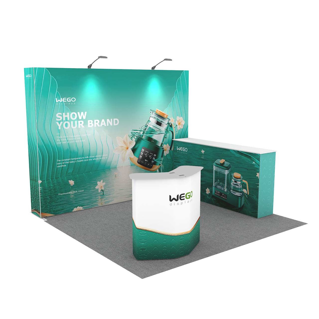 Trade show booth accessory