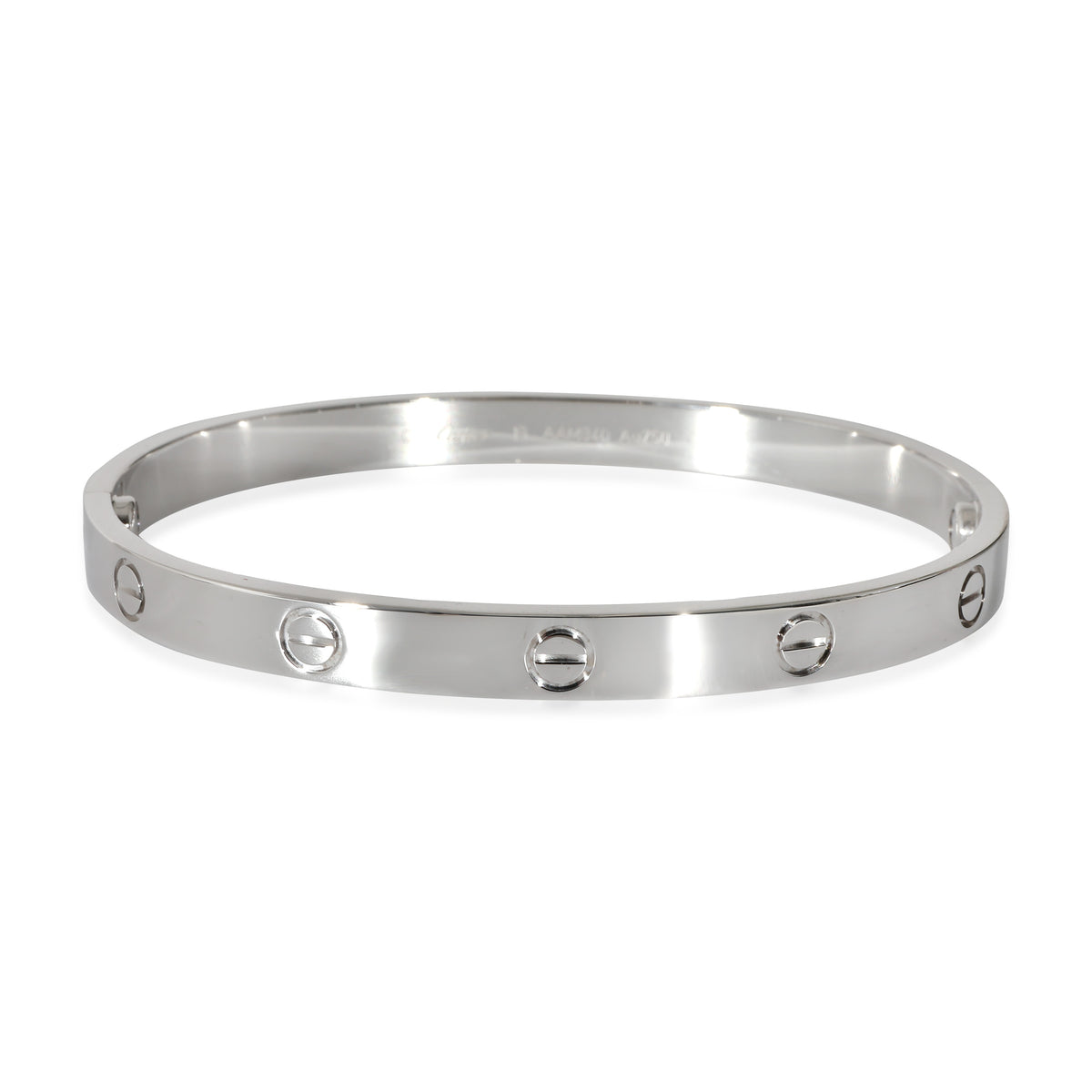 Cartier Love Bracelet (White Gold) | myGemma | Item #134043 Cartier Love Bracelet (White Gold) | myGemma | Item #134043