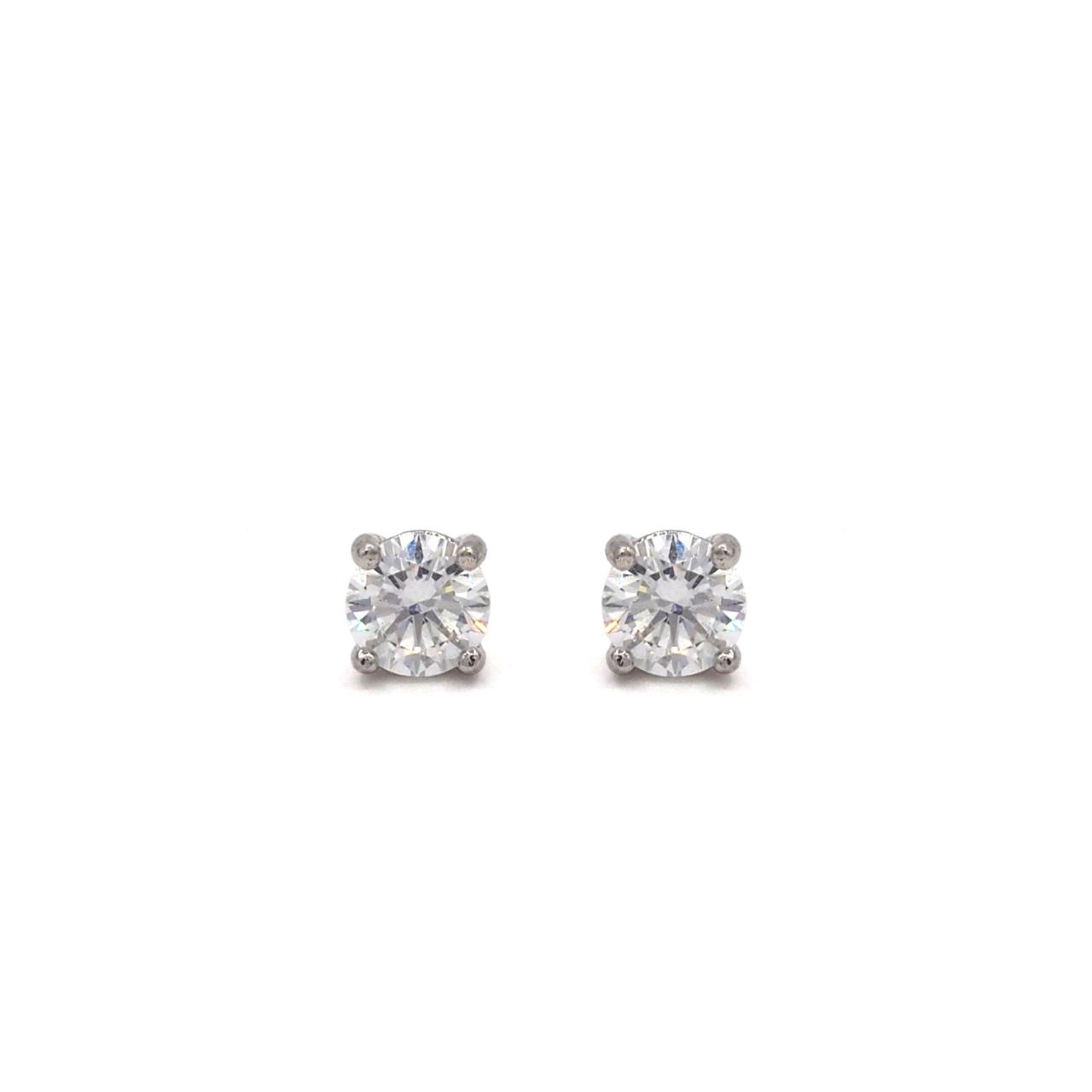 Lab grown diamond stud earrings 1ct – Lico Jewelry Lab grown diamond stud earrings 1ct – Lico Jewelry