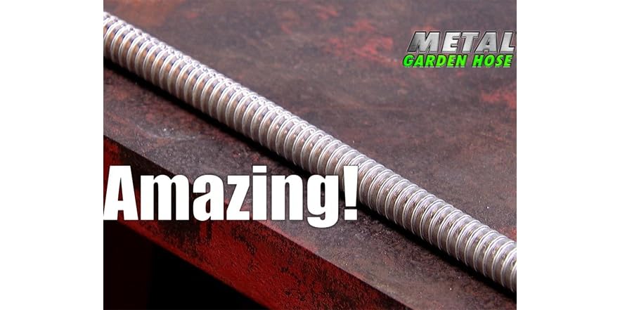 The Original Metal Garden Hose