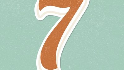 Number 7 clipart hd png number 7 style color number 7 number seven ...