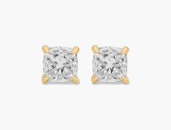 Lab Grown Diamonds Stud Earrings Shine With Elegance