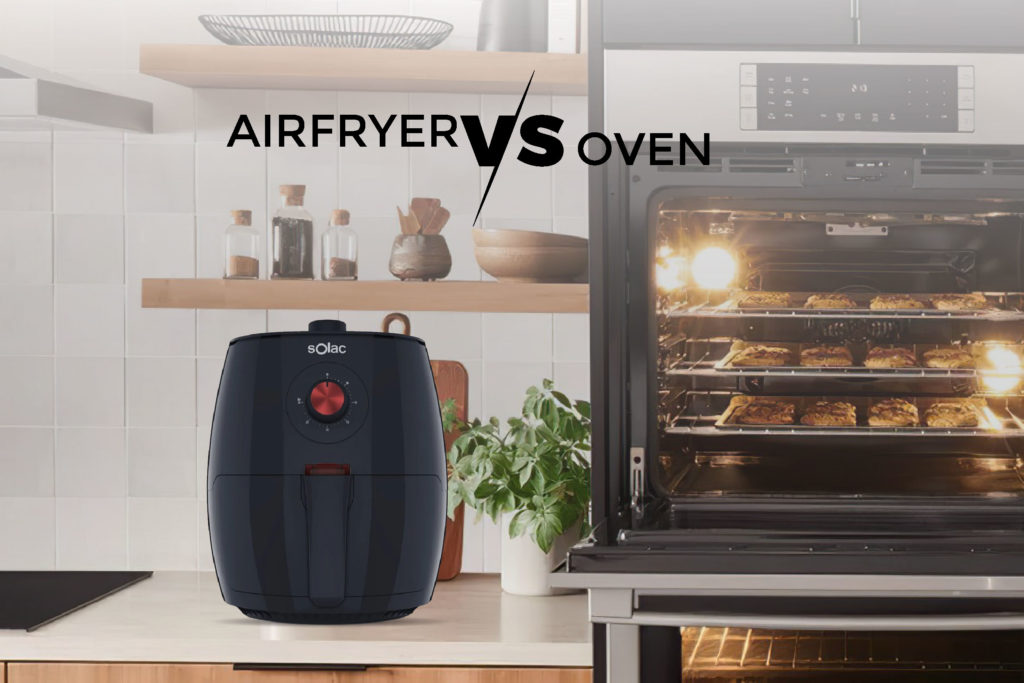 Ovens with air fryers built in