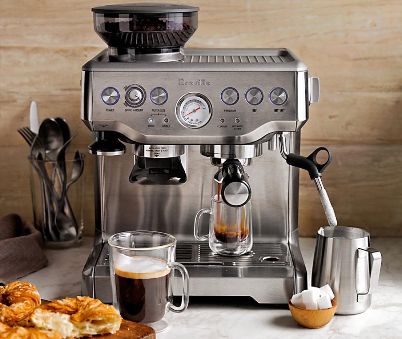 Breville Barista Express Espresso Machine » Gadget Flow