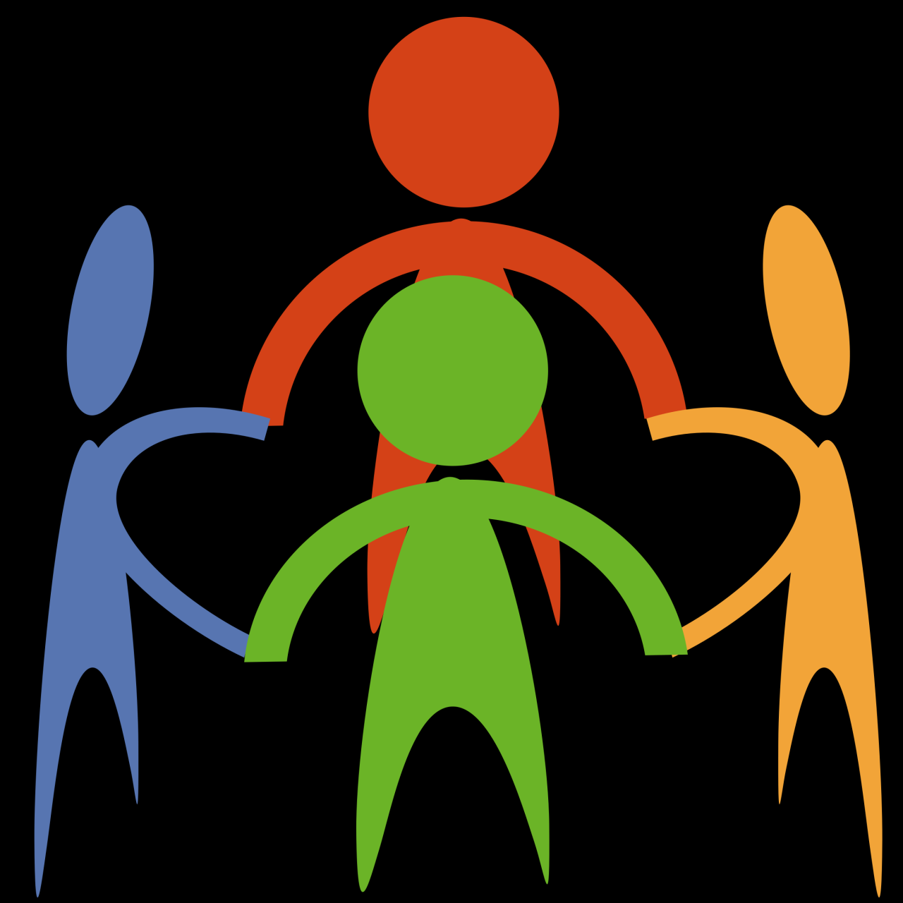 Clipart - Community circle Clipart - Community circle