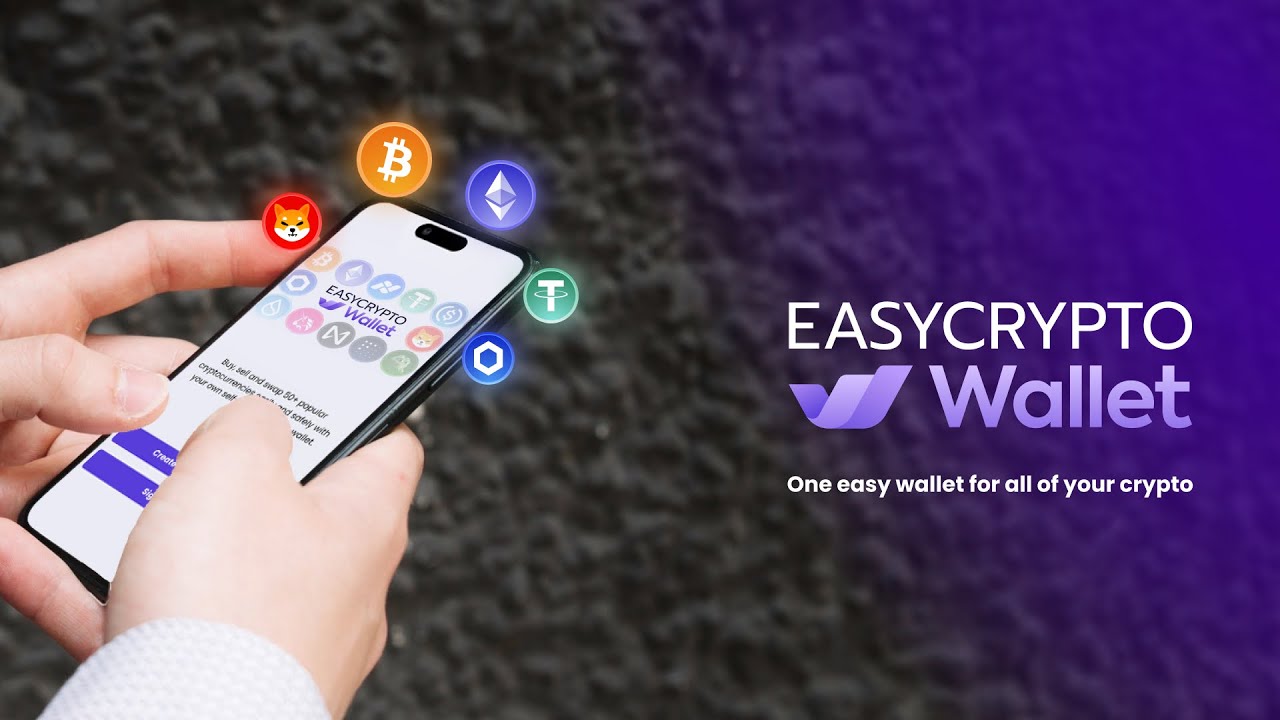Easy Crypto Wallet - Finally, a crypto wallet that's easy to use