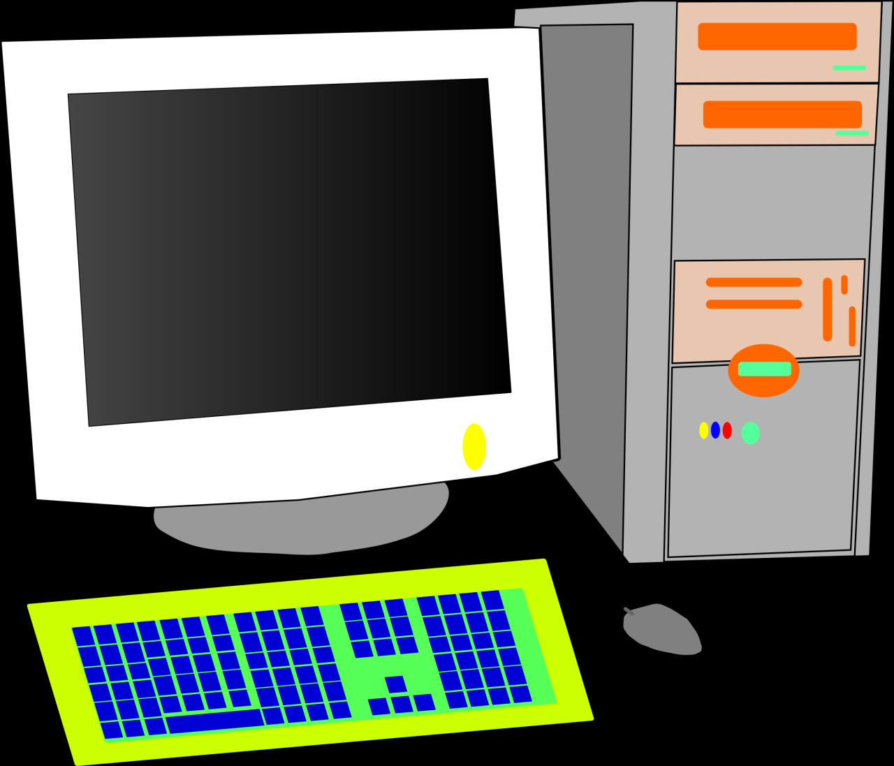 Computer time clock