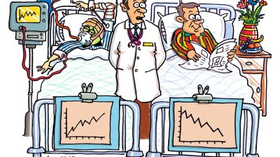 Patients gown for comfort and dignity in care