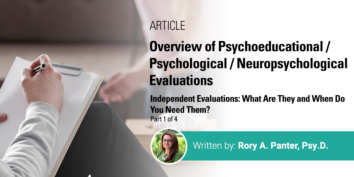 Overview of Psychoeducational / Psychological / Neuropsychological ...