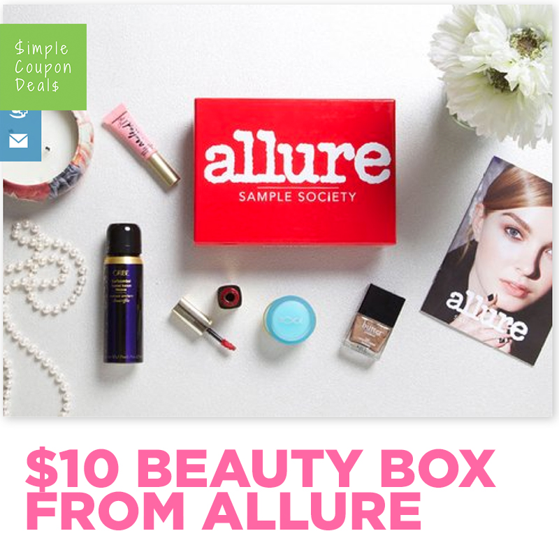 Allure beauty box coupon code