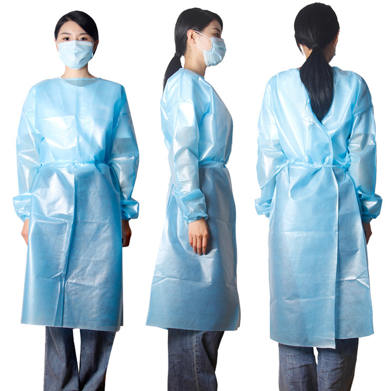 Buy Disposable Gowns Waterproof Disposable Protective Clothing For Anti ...