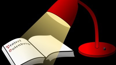 Clipart - Book and light