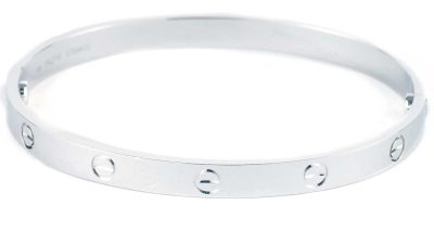 Cartier Love White Gold Bracelet Exquisite Elegance