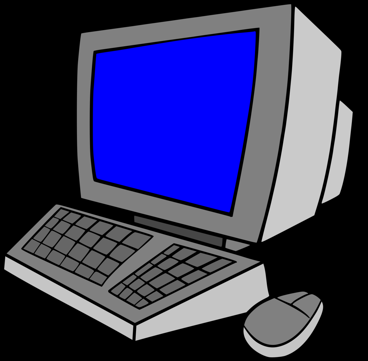 Clipart - Desktop Computer (#6)