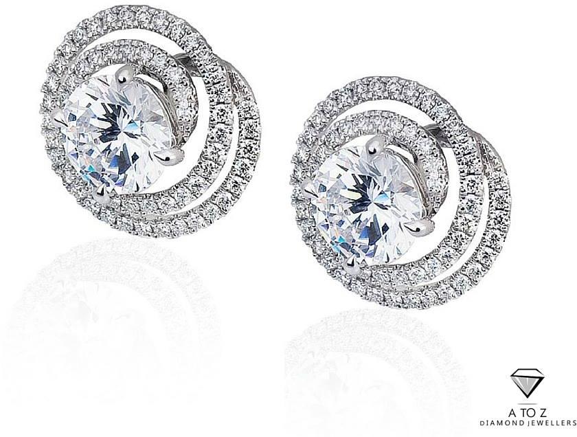 18 Out Of The Box Diamond Earrings Designs • South India Jewels