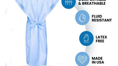 Disposable exam gowns for ultimate protection and comfort