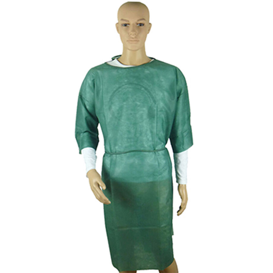 Dropship Disposable Gowns X-Large. Pack Of 100 Adult Surgical Gowns. 35 ...