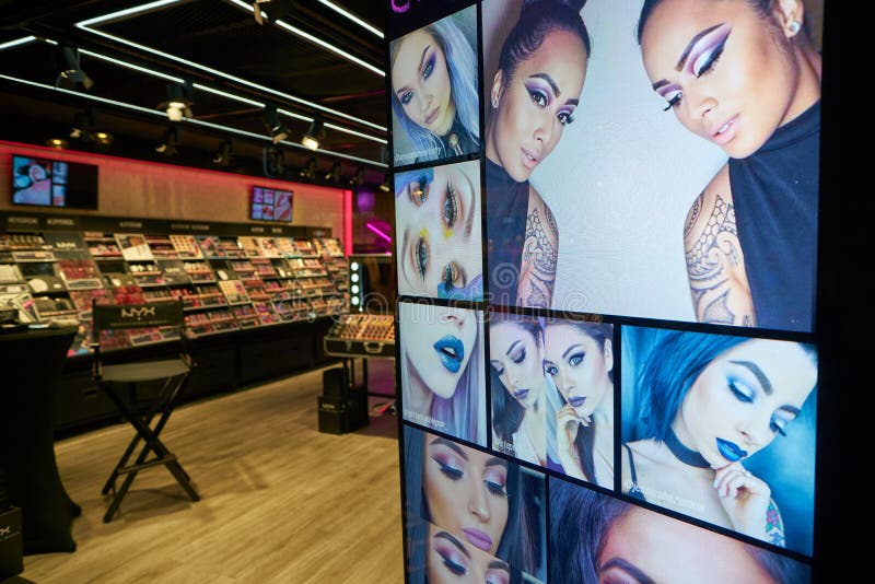 NYX Cosmetics Store editorial image. Image of retail - 141418985 NYX Cosmetics Store editorial image. Image of retail - 141418985