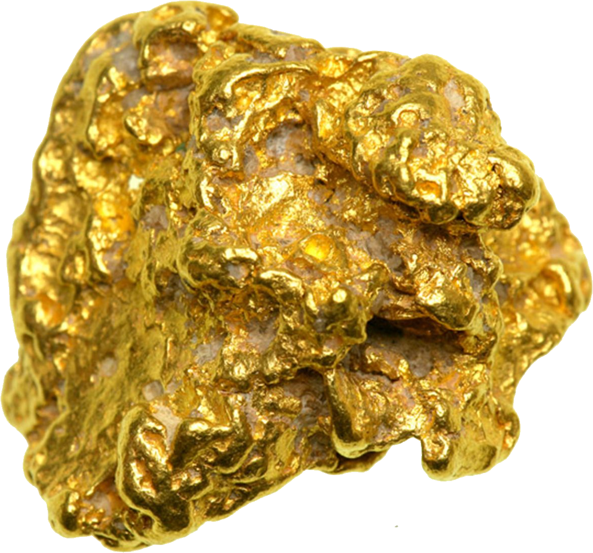Gold nugget PNG image
