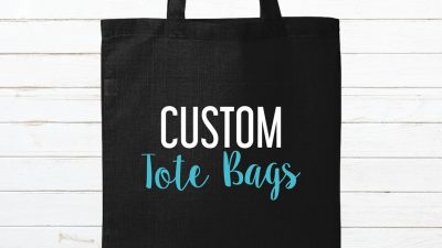 Custom Tote Bag - Personalized Cotton Tote for Any Occasion With Text ...