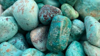 Turquoise Stone from Peru Natural Turquoise Stones Reiki | Etsy