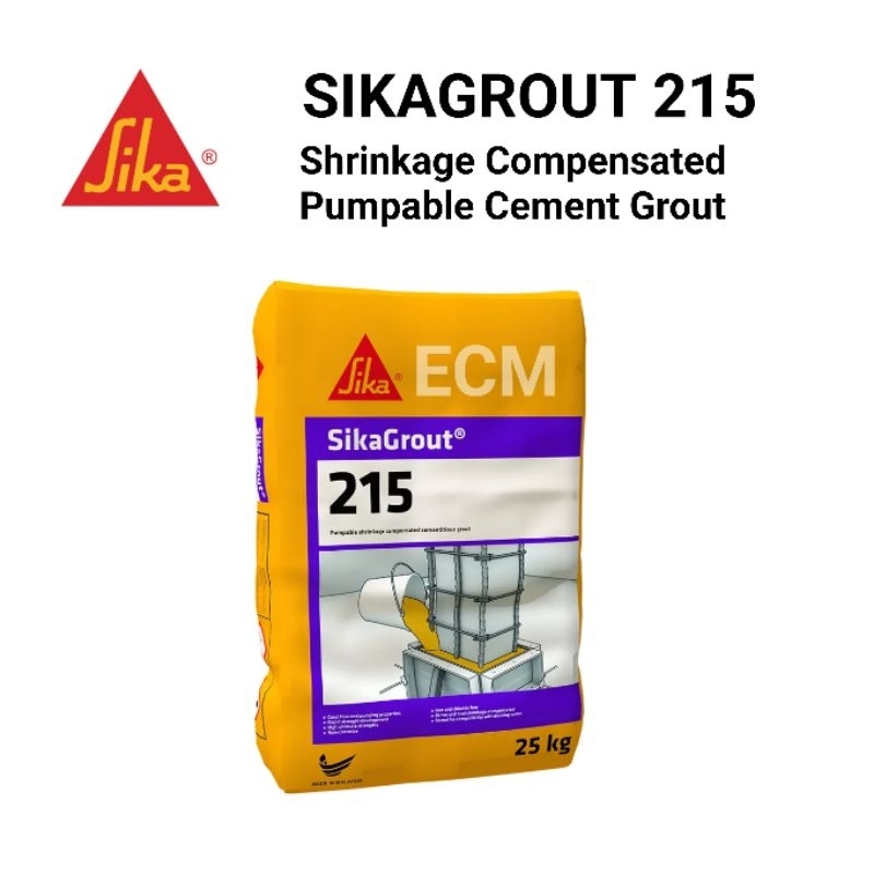 SIKAGROUT 215 (25KG) Pumpable Dual-Shrinkage Compensated, Self ...