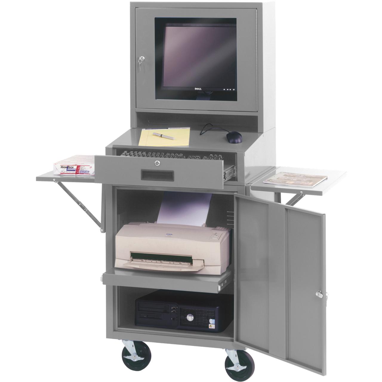 Mobile computer cabinet